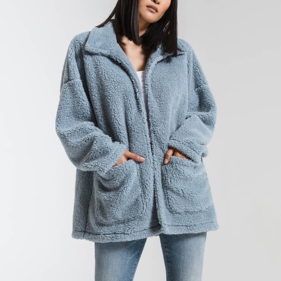 Z Supply Jackets & Blazers - Sherpa Teddy Bear Coat